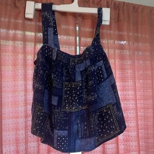 Cropped cute top